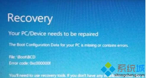 win8ϵ�y(t��ng)�_�C(j��)���F(xi��n)recovery�e�`��ʾ